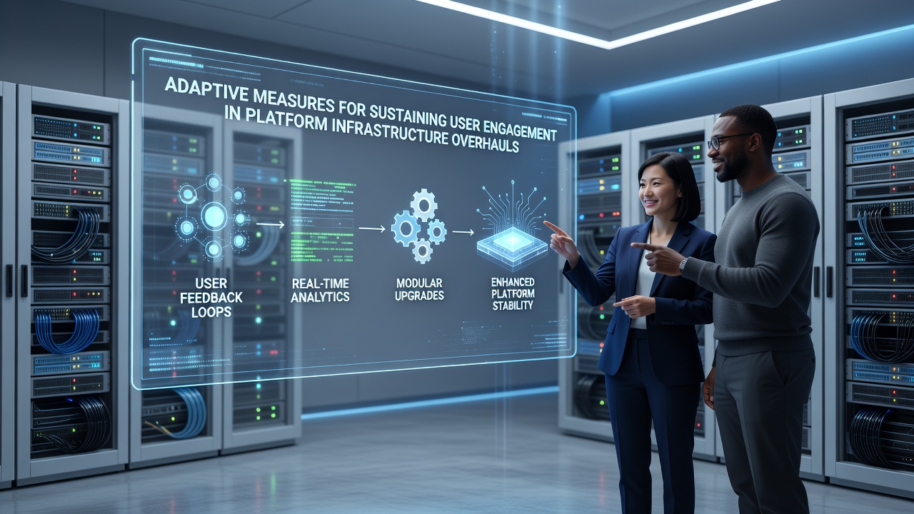 Adaptive Measures for Sustaining User Engagement in Platform Infrastructure Overhauls