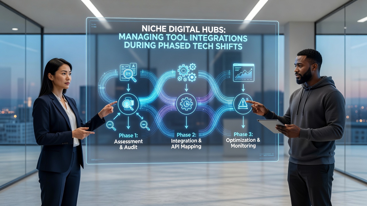 How Niche Digital Hubs Manage Tool Integrations During Phased Tech Shifts